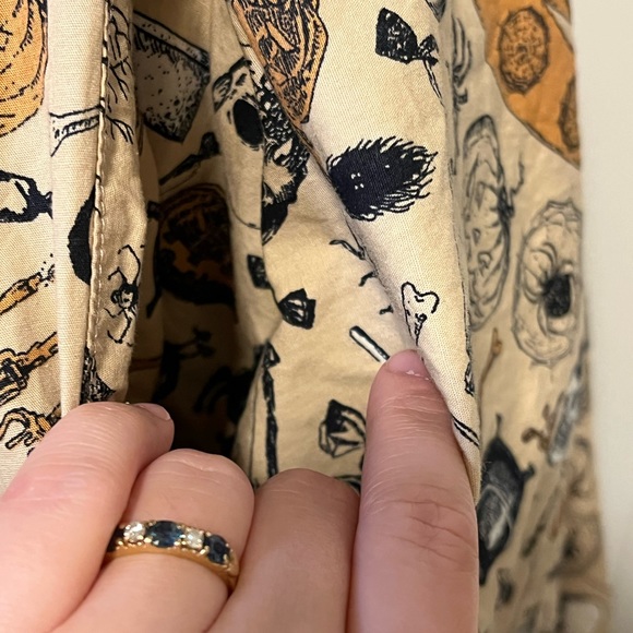 Unique Vintage Magnolia Park Halloween Circle Skirt - Picture 4 of 5